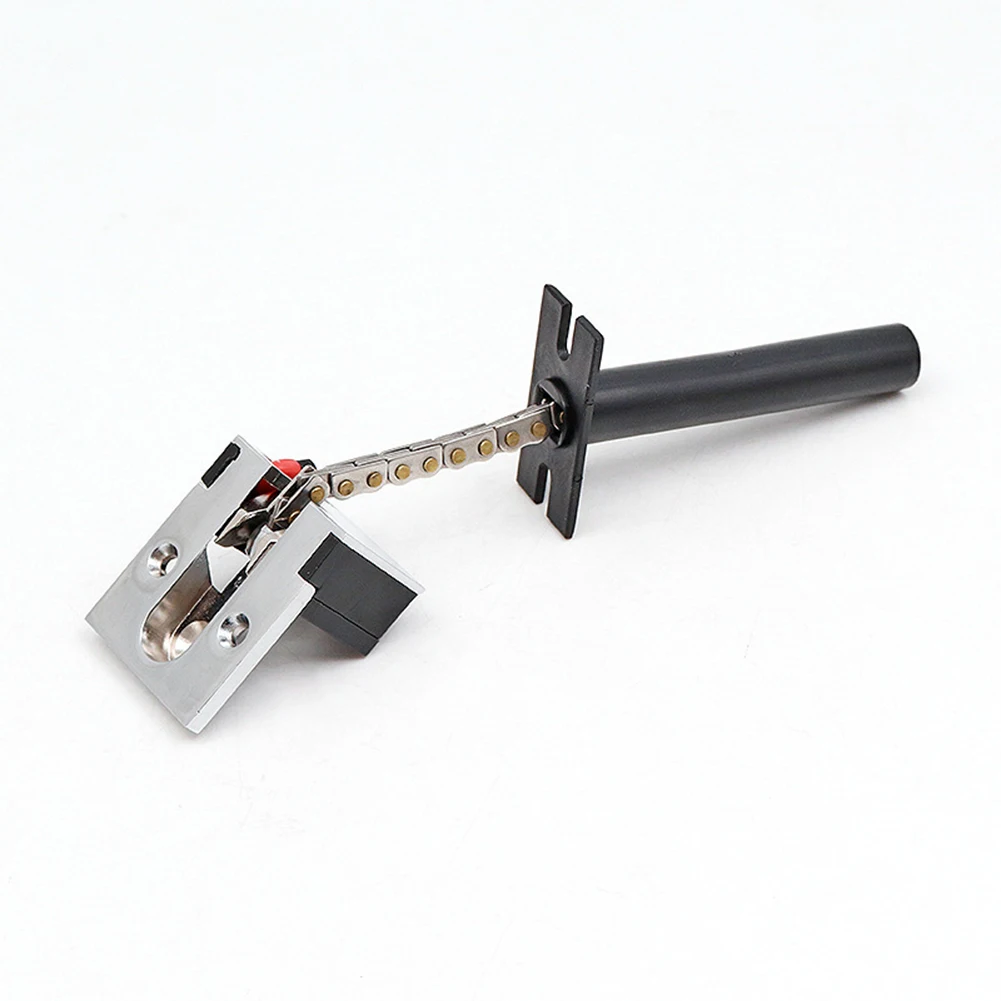

Stainless Steel Casting Gate Latch Security Door Chain Protective Inside Anti Theft Hotel Home Lock Office With Screws Guard
