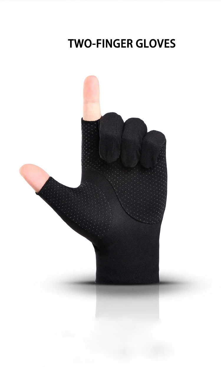 hardy gloves Summer Men Gloves Driving Cycling Touch Screen Non-Slip Outdoor Sports Sunscreen Breathable Ice Silk Women Thin Fingerless Glove mens suede gloves