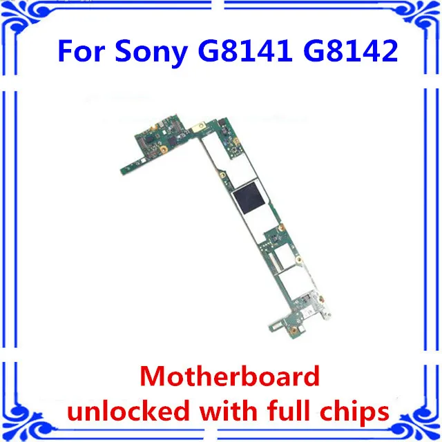 Для sony xperia board G8141 G8142 разблокирована для sony xperia XZ Premium G8141 G8142 материнская плата Android логическая плата с чипом-картой