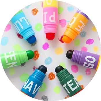 

2pcs Freedom block Highlighter Marker Pen Set 12 Color Fluorescent Paint Drawing Novelty Building Toys Style Office School E6015