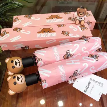 

Luxury Brand Bear Automatic Open and Close UV Protection Sun Umbrella