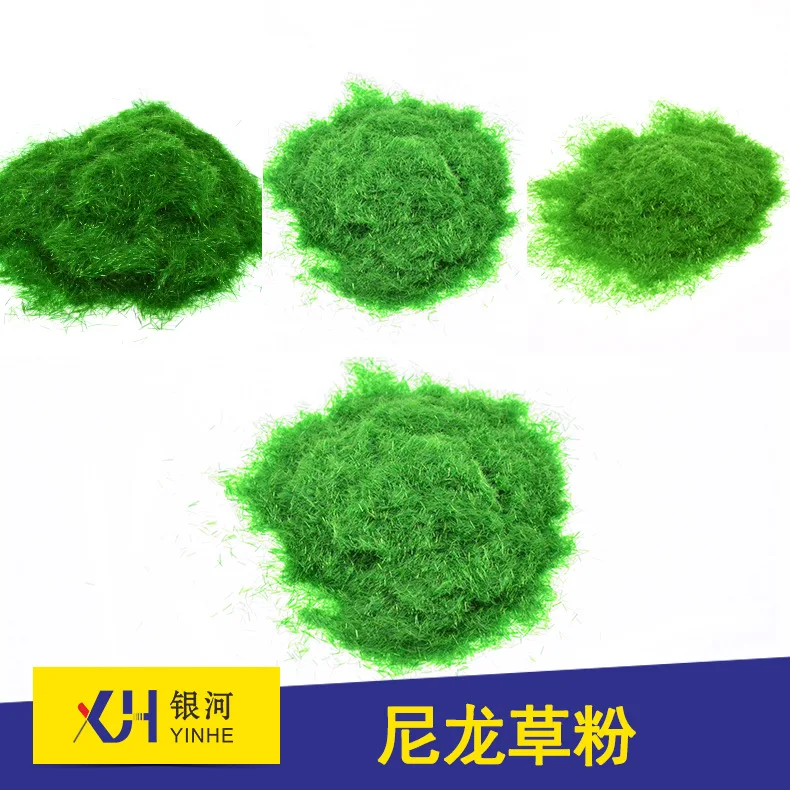 

Model Material Grass Powder Nylon Grass Powder Green 1kg-Sand Table Architecture Model for Making Material