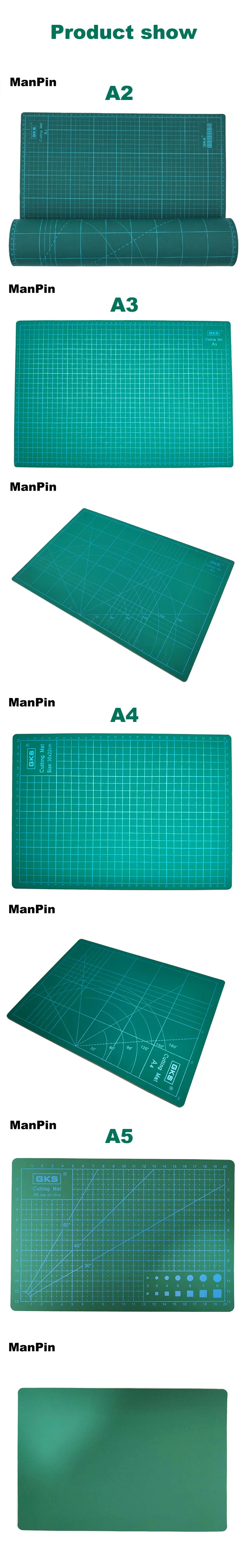 GKS PVC Schneidematte A2 Patchwork Manuelle DIY Skulptur Bord Tisch Maus Pad Bildschirm Reparatur Werkzeuge Weiß Kern Geruchlos Hohe Qualität – Detail 3