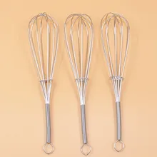 Кухня гаджеты Ручной Весна ручка яичное било пять линия взбиватель яиц Нержавеющая сталь 5-проводной яичное било