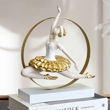 

Nordic light luxury style girl decoration modern living room TV cabinet porch wine cabinet desktop decoration home decoration