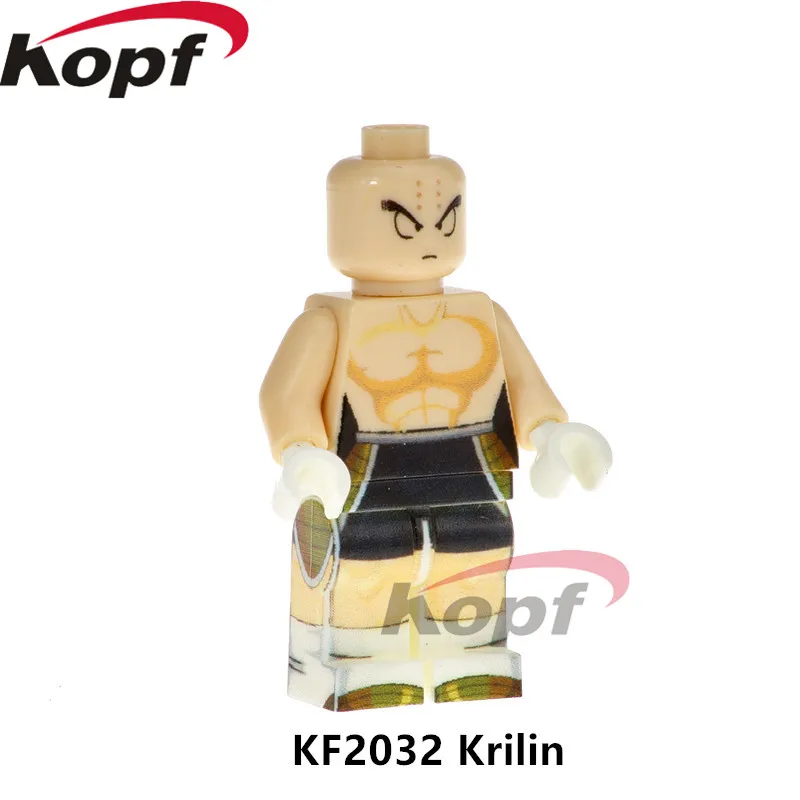 20 шт. KF2020 строительные блоки Dragon Ball Z фигурки Android 16 общие синие Future трусы Супер Герои Кирпичи Детские Подарочные игрушки - Цвет: KF2032 20Pcs No Box