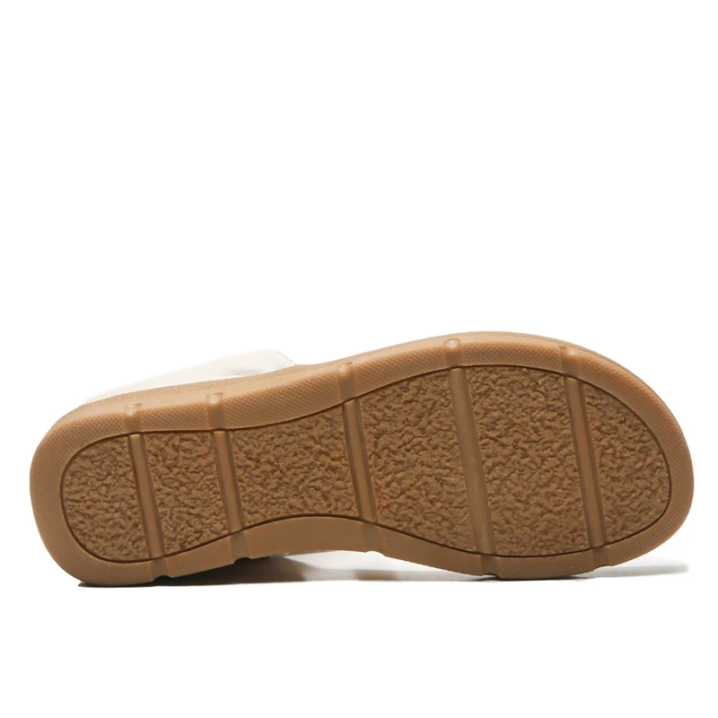 2020 модные летние женские сандалии тапочки в богемном стиле на платформе со