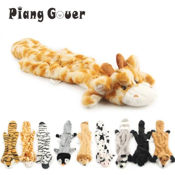 Plush Zebra Squeaky Dog Toy 1