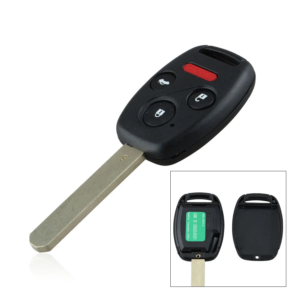 

1PCS Car Keyless Entry Remote Key Fob 313.8Hz with 46 Chip for Honda Accord 2003-2007 OUCG8D-380H-A Remote Transmitter