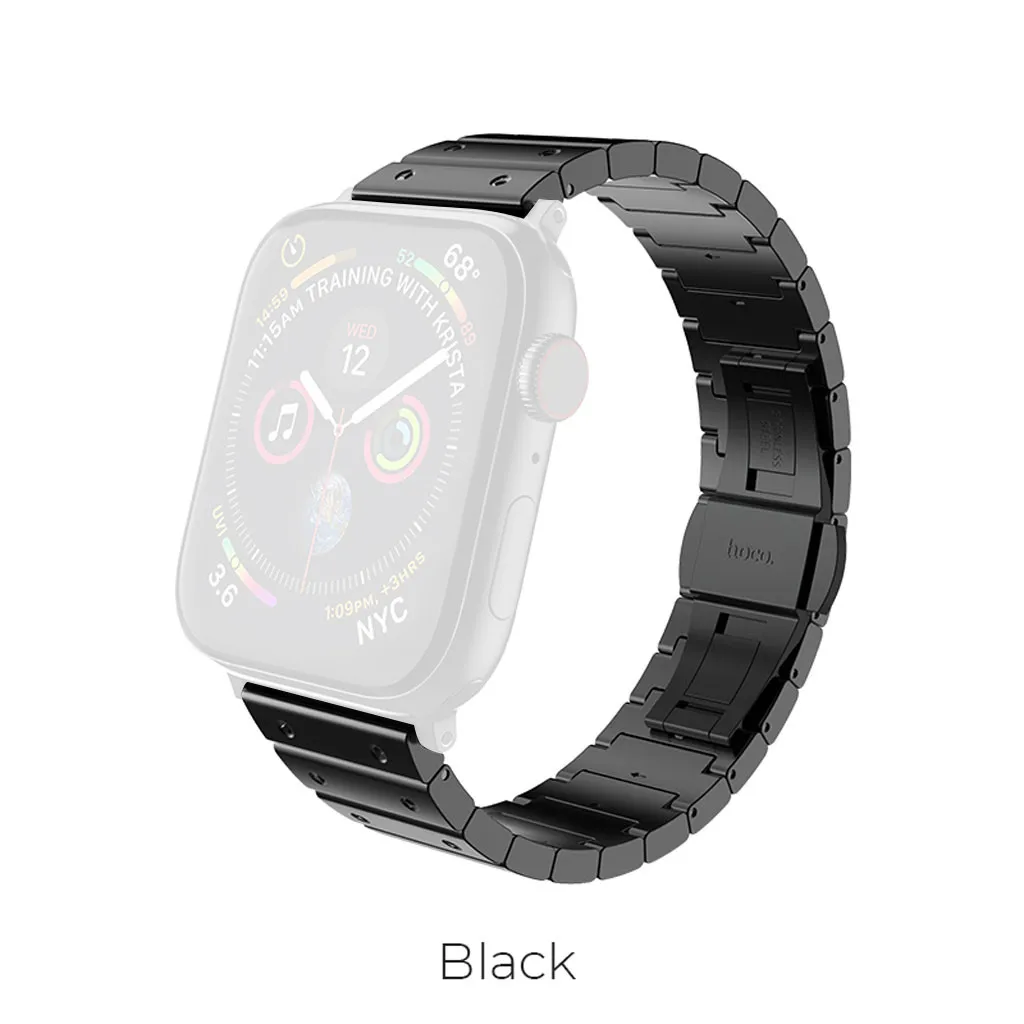 Замена Нержавеющая сталь BraceletBand ремешок для наручных часов Apple Watch серии 1/2/3 38 мм браслет ремешок фитнес-трекер# G30