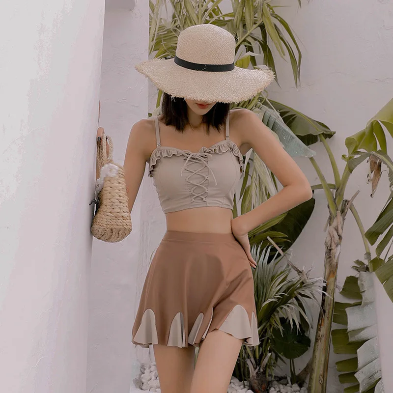 Купальник с пуш-ап, чашечки бикини, Maillot Femme, новинка, Женский раздельный купальник, сексуальный стиль, корейский стиль, с горячим принтом, полиэстер, Sierra Surfer
