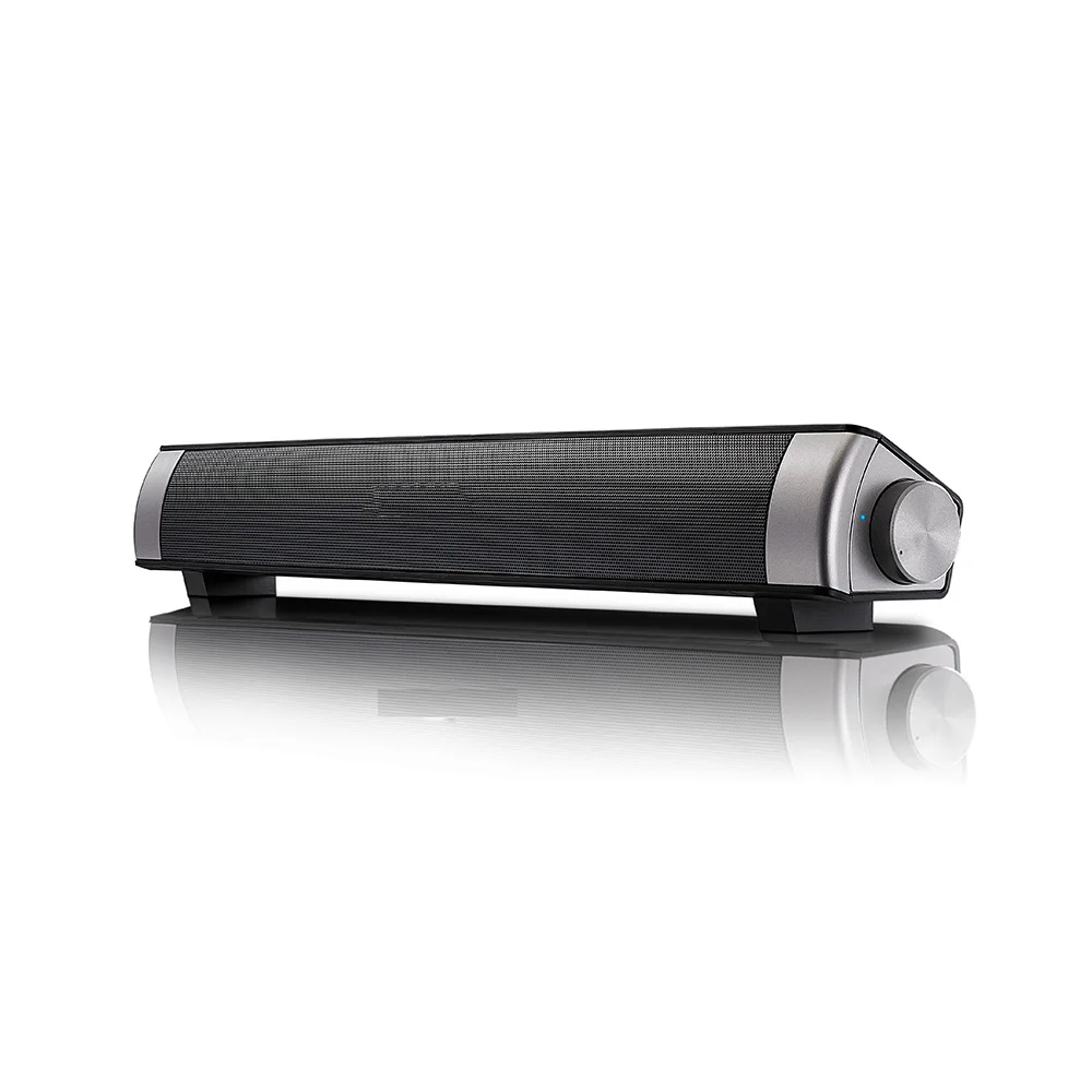 

Home Theater Bluetooth Speaker Portable Wireless Stereo Soundbar Loudspeaker for Phone Computer Support Handsfree Calls TF card