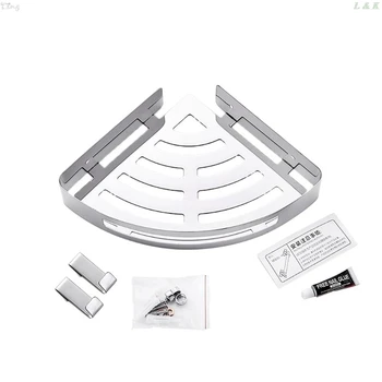 

Punch-Free 304 Stainless Steel Triangle Basket Bathroom Shelf Suction Wall Wall-Mounted Bathroom Toilet Storage Shower Shelf