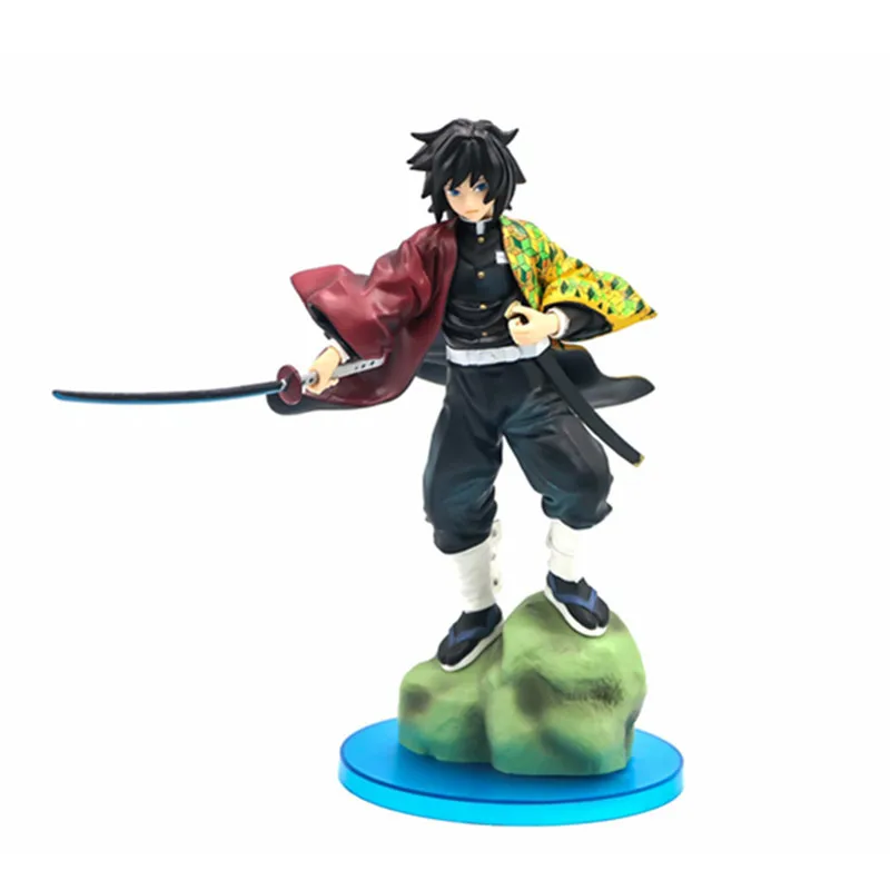 

2020 NEW Anime Kimetsu No Yaiba Figures Tomioka Giyuu Kochou Shinobu PVC Action Figure Collectible Model Toy 23cm