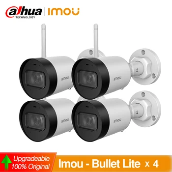 

Dahua IMOU IPC-G22 IPC-G42 4pcs/lot Bullet Lite 2MP 4MP Wifi Camera H.265 Camera Cloud Sd Card Storage Built-in MIC IP67