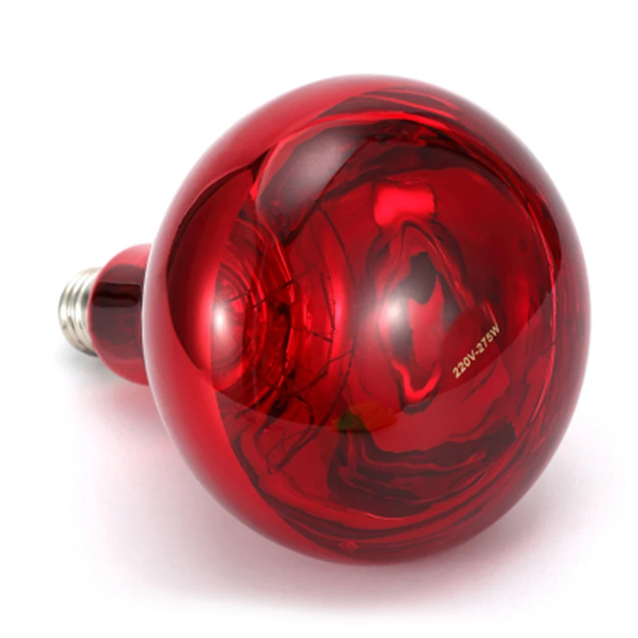 

220V 275W Infrared Heat Lamp Heating Therapy Light Therapeutic Pain Relief Bulb Physiotherapy Instrument Health beauty E27 lamp