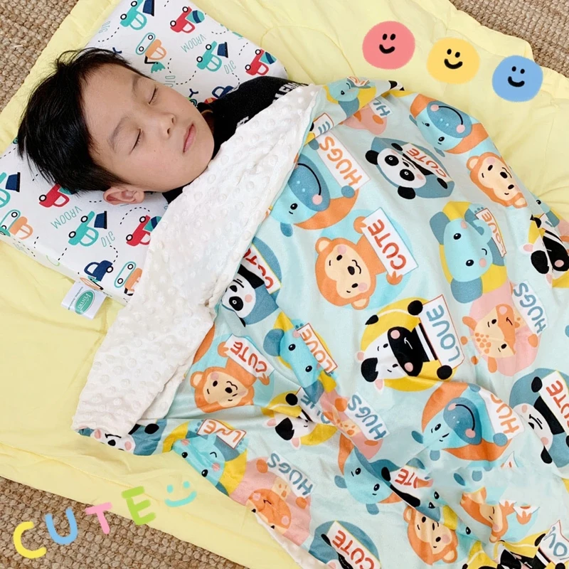 MOTOHOOD Double Layers Velvet Kids Blanket For Baby Blankets Fleece Boys Girls Sleeping Bedding Swaddle  Warm Baby Wrap (7)