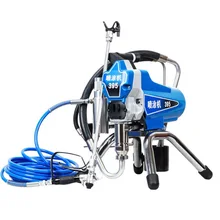 Безвоздушный распылитель высокого давления, безвоздушный распылитель, Электрический безвоздушный распылитель краски 395, станок для нанесения краски