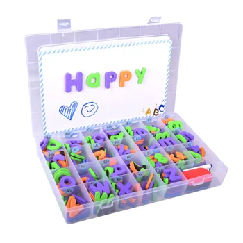 

New Classroom Magnetic Letters Kit Double-Side Magnet Board Alphabet Letters For Kids Spelling Learning Preschool Education Toy