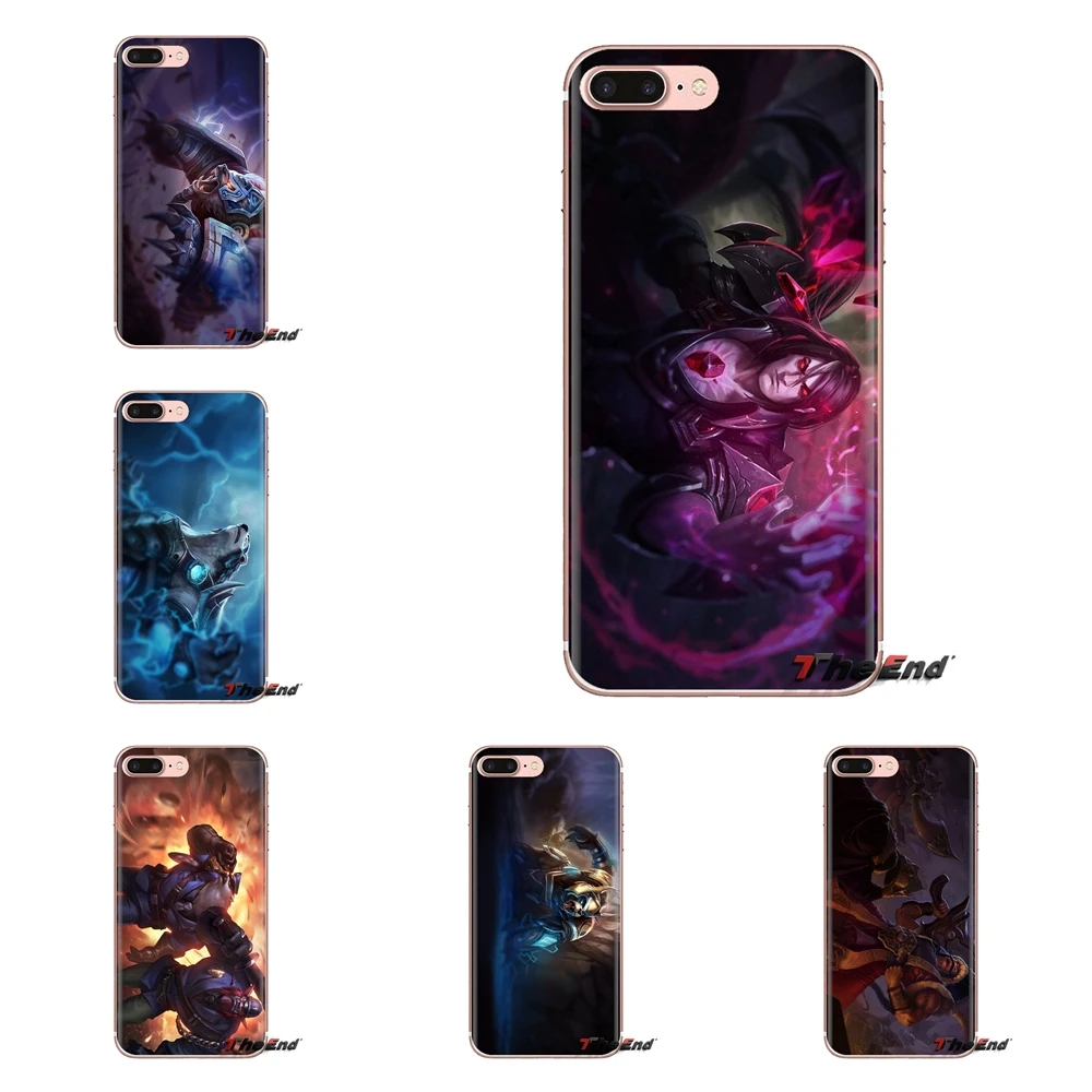 Tryndamere Volibear League of Legends For Huawei P Smart Y6 P8 P9 P10 Plus Nova P20 Lite Pro Mini 2017 SLA-L02 SLA-L22 2i Covers |