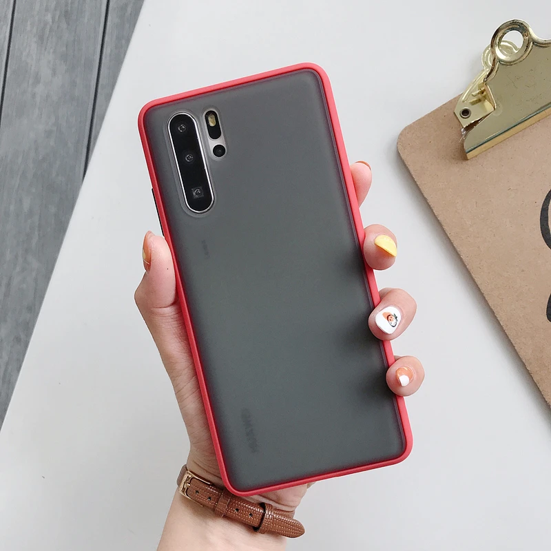 Роскошный контрастный кнопочный мобильный чехол для телефона для Hauwei mate 10 20 30 Lite P20 P30 Pro простой матовый чехол для Hauwei P SmartZ