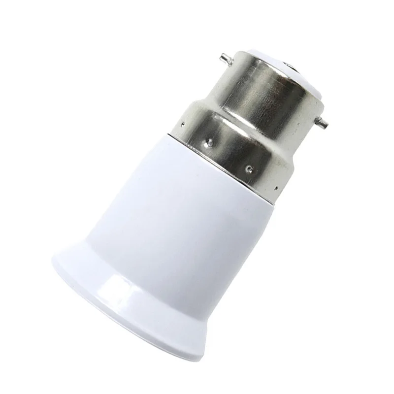 Конвертер B22 для E27 Гнездо Светодиодный светильник адаптер светильник лампа адаптер противопожарные разъем удлинитель для головок винта основание лампы держатель лампы