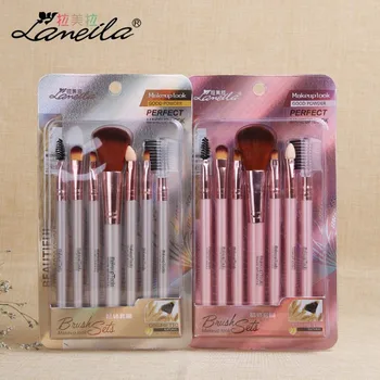 

7PCs Sets Makeup Brush Set Nylon Wool Trimming Brush Set Beauty Tool L0960