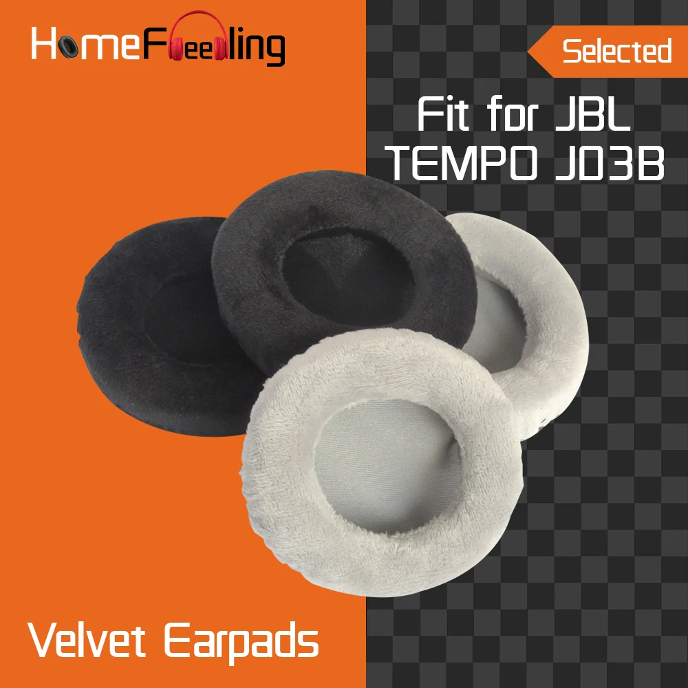 Homefeeling Earpads for JBL TEMPO J03B Headphones Earpad Cushions Covers Velvet Ear Pad Replacement