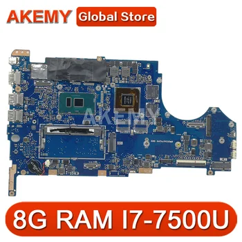 شراءUX560UX اللوحة الأم للكمبيوتر المحمول ASUS ZenBook Flip UX560UQK UX560UQ Q524UQ اللوحة الرئيسية الأصلية 8GB-RAM I7-7500U GT940M