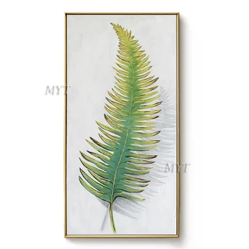 

MYT Abstract Oil Paintings On Canvas Modern Wedding Decor Wall Leafage Pictures Home Decoration 100% Handpainted No Frameramed