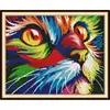 Colorful animal pattern print cross stitch kit abstract art animal painting 14CT 11CT embroidery kit DIY needlework embroidery ► Photo 2/6