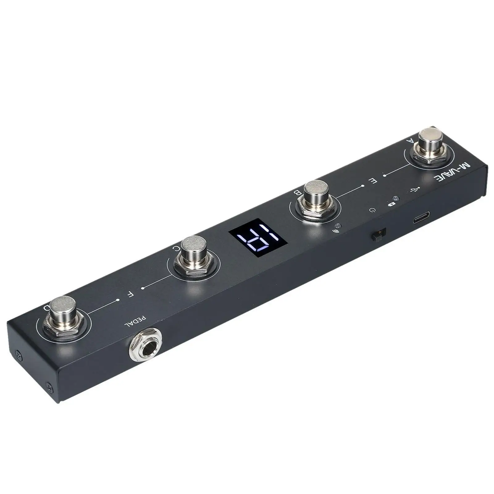 Compact amperos Control 4 Buttons Footswitch support Standard USB
