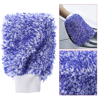 

Oversize Big Size Car Wash Microfiber Mitt Glove Auto Clean Home Dusting Tools