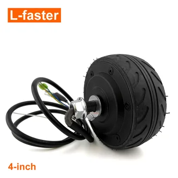 

24V/36V 200W 4 Inch Brushless Hub Motor Electric Mini Scooter Motor Wheel 105mm Diameter Electric Platform Gearless Motor Wheel