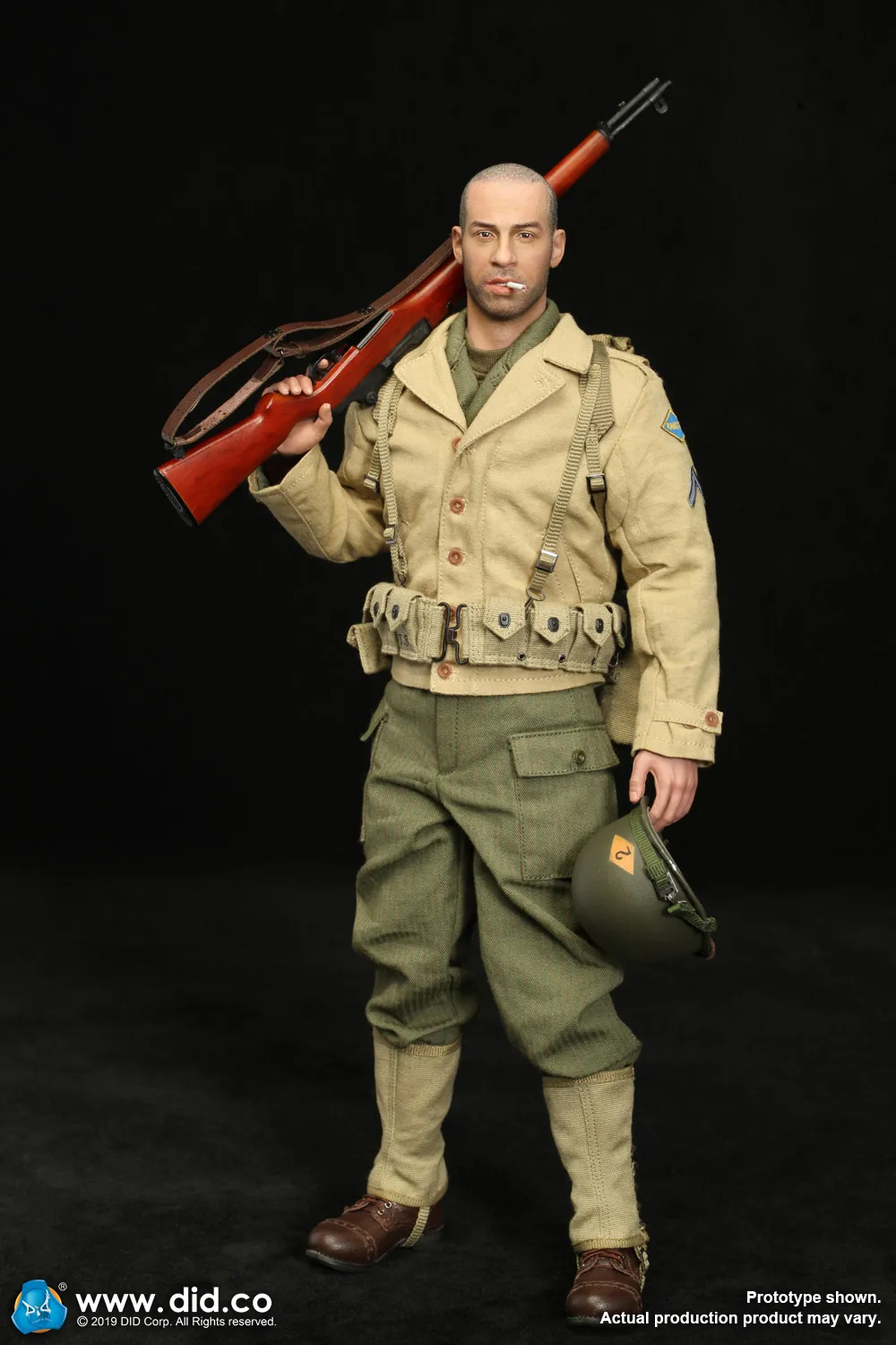 DID A80140 1//6 WWII US 2nd Ranger Battalion Series Private Caparzo Boots Model