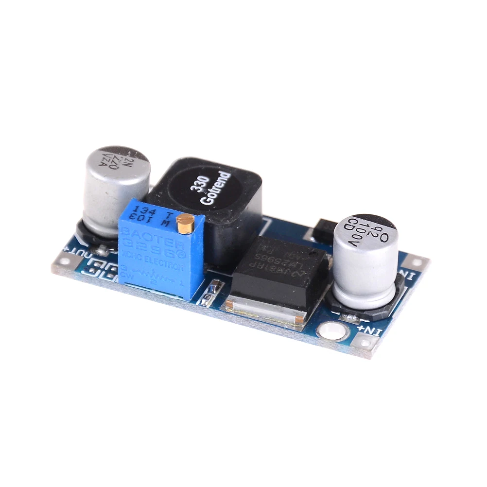 

Output 1.23-35V Adjustable Step-down Power Supply Module Voltage Regulator LM2596S DC-DC Buck Converter Step Down Power Supply