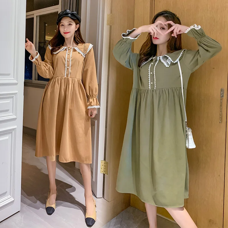 

2020 Spring Clothing New Style Nursing Clothes Large Size Pregnant Women Nursing Double Purpose Shirt Sweet Fashion Mom Loose-Fi