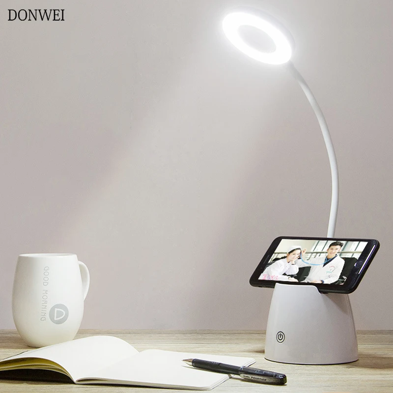 4 in 1 Reading LED Desk Table Light Lamp USB Charger Fan Study Pen Holder 4 in 1 Reading LED Desk Table Light Lamp USB Charger Fan Study Pen Holder