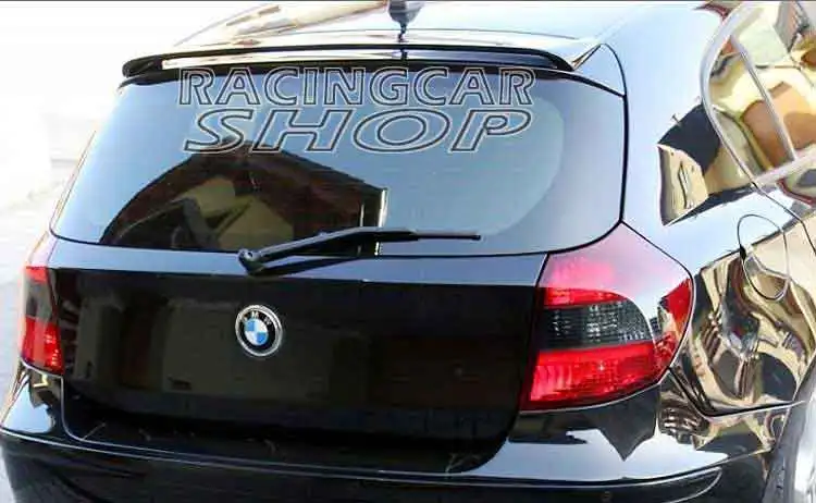 HAM style Real CARBON REAR WINDOW ROOF SPOILER fit for BMW E87 1-SERIES HATCHBACK 5D 120i 130i 135i m1