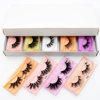 

Visofree Wholesale Eyelashes 20/40/50/100pcs Natural Long 3D Mink Lashes Wholesale Makeup False Eyelashs Thick eyelash In Bulk