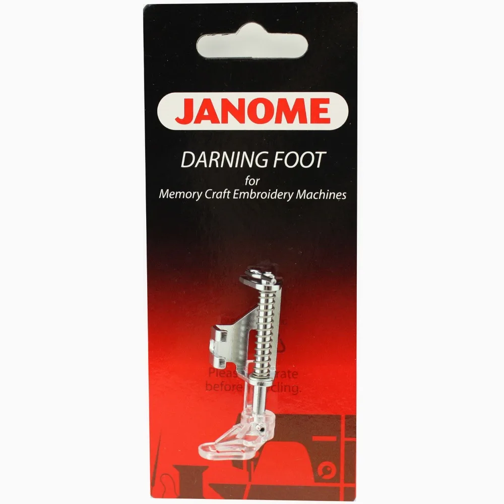 

Деталь швейной машины Janome Darning ноги для памяти ремесло вышивка машины #200325000 # 4021HP