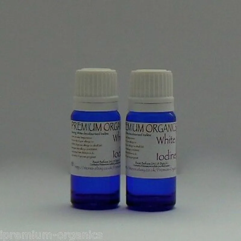 

12% Strong White Iodine Alopecia,Nails 2X15ml.No Alcohol or Ammonia