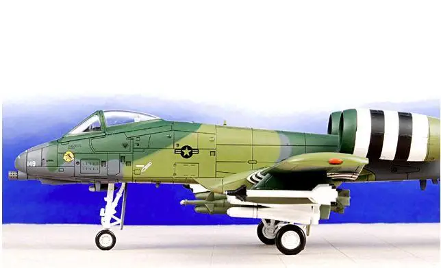 HOBBY MASTER Fairchild LIMITED A-10A Thunderbolt II USAF 930th OG 45th TFS Hoosier Hogs#80-0149 1/72 diecast plane model