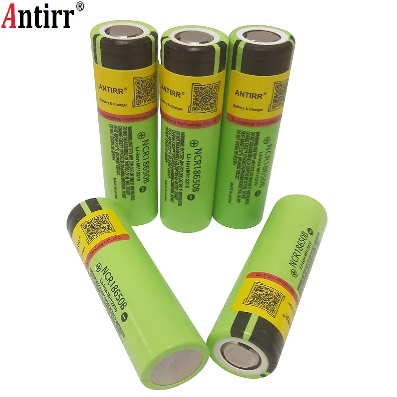 antirr NCR18650B 3,7 V 3400mah 18650 перезаряжаемая литиевая батарея подходит для фонарика батареи(без PCB