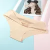 Seamless Ice Silk Briefs Underwear Women Panties Traceless Hipster  Female Elastic Intimates For Summer 2022 ► Photo 2/6