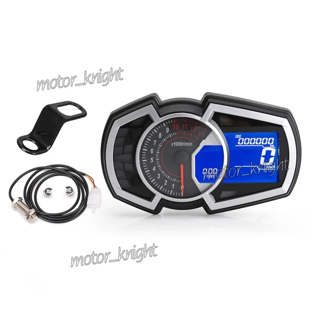 Atomisk USA Primitiv Motorcycle LCD Digital Speedometer Backlight Odometer Waterproof sun proof  For Kawasaki NINJA650 NINJA400 NINJA250 NINJA1000|Gauge Sets & Dash Panels|  - AliExpress