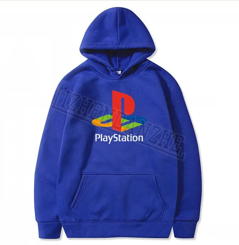 Толстовки PS с капюшоном для игровой приставки Xbox Мужская Уличная одежда в стиле