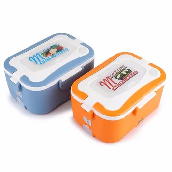 

1.5L Portable Electric Lunch Box 12V/24V Car Electric Heating Food Container Warmer Lunchbox Thermostatic Bento Box