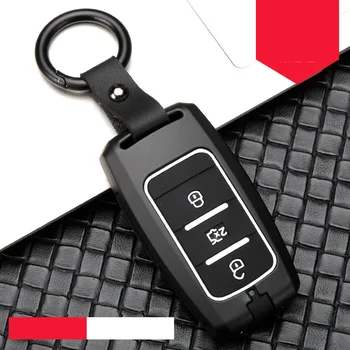 

zinc alloy key cover For Changan eado CS35 CS75 Oushang A600 A800 Raeton CS15 V3 V5 V7 Eado CS35 CS75 car styling Silica gel