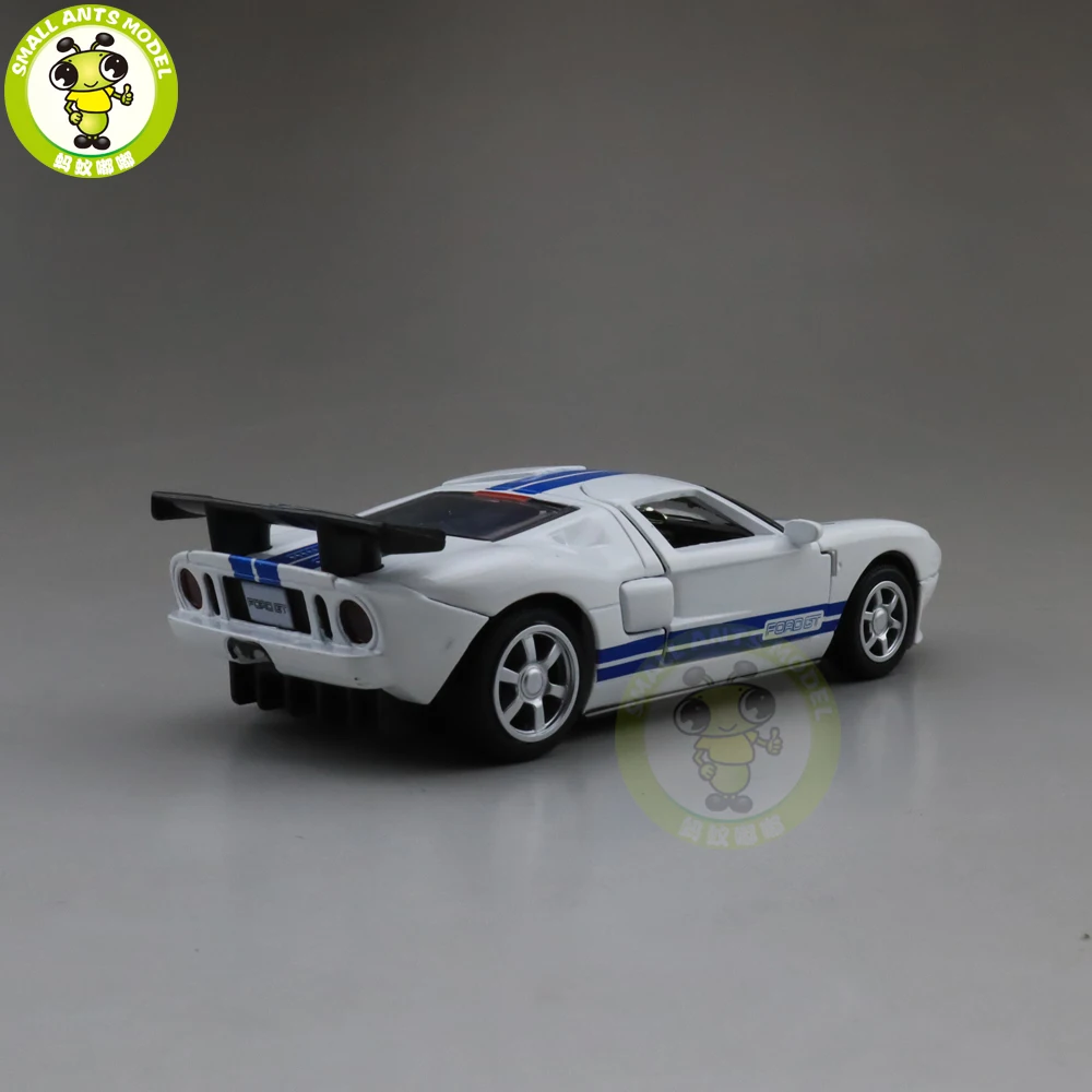 1/32 Ford GT 2006 литая модель автомобиля игрушки для детей Детское звуковое освещение Вытяните назад Подарки для мальчиков девочек